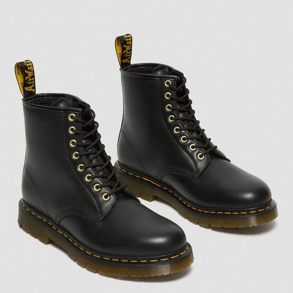 Dr. Martens 1460 Wintergrip Leather Lace Up Boots